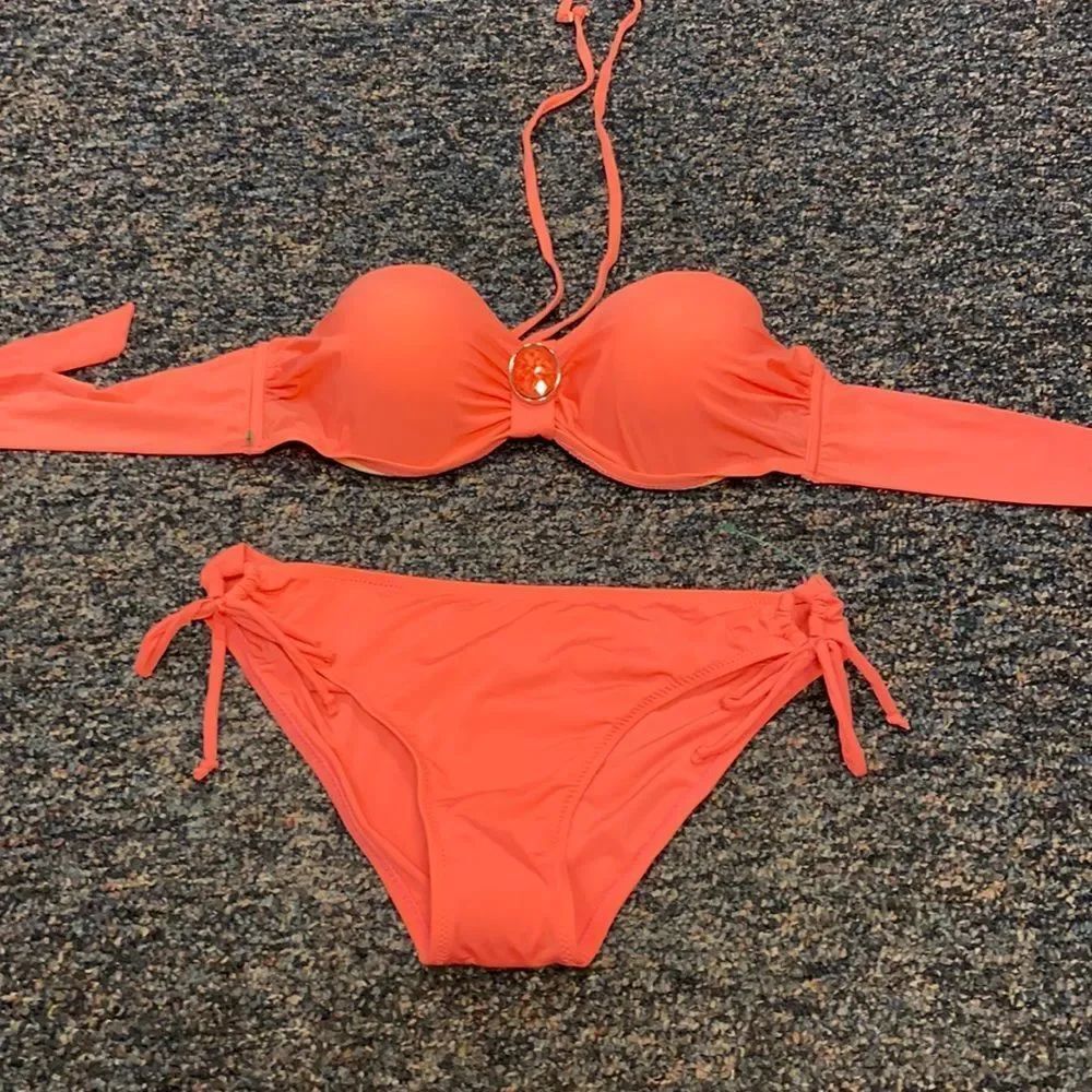 Coral 2 piece Bikini sz. L